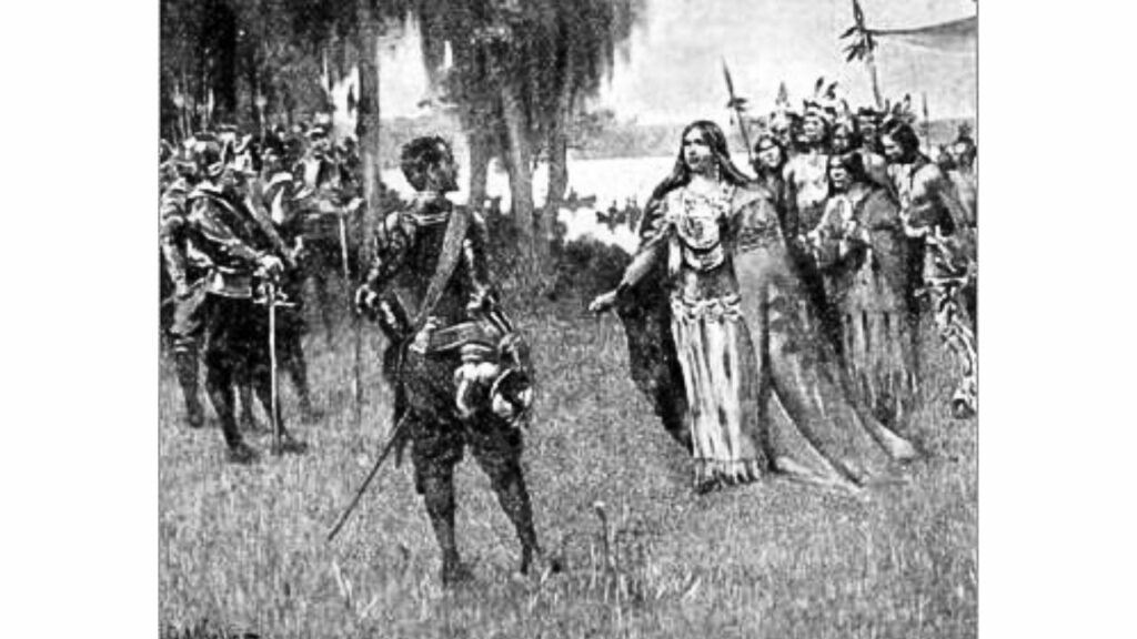De Soto the Spanish Conquistador via WikiCommons.