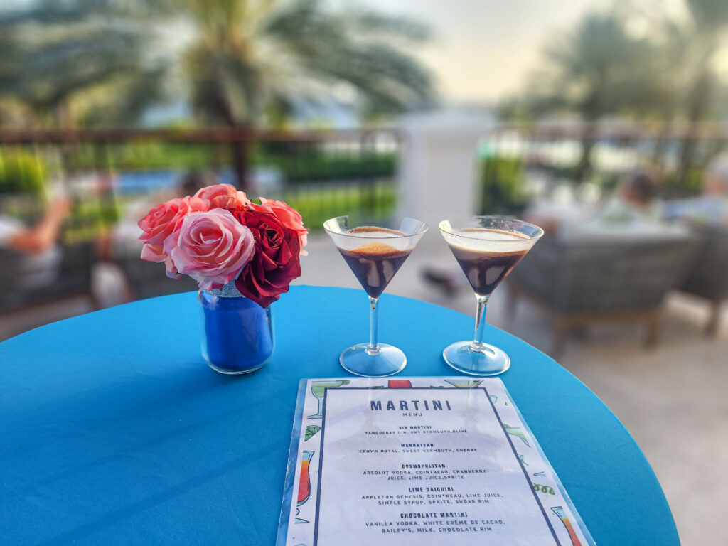 Martini Hour Sandals Royal Curacao Resort