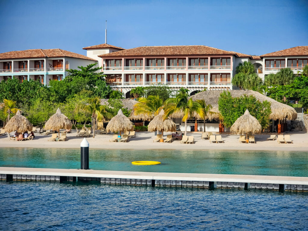 Beach view Sandals Royal Curacao Resort