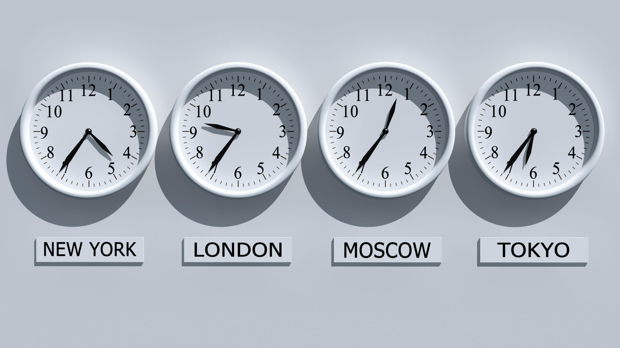 Разница во времени между москвой и токио. Таблички под часы. Таблички под часами. Часы с разным временем. Мировые часы.