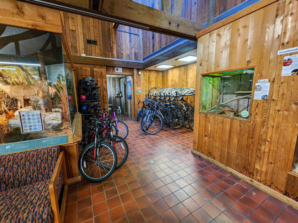 Nature Center and Bike Rentals at Panola Mountain State Park