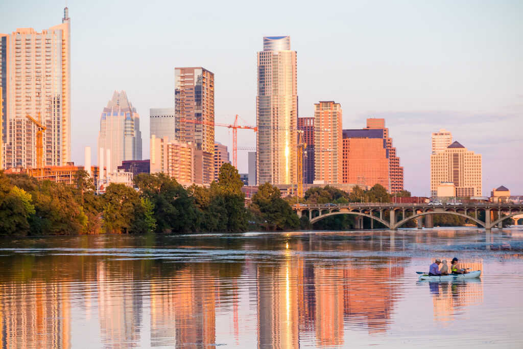 view of Austin, Texas downtown skyline
