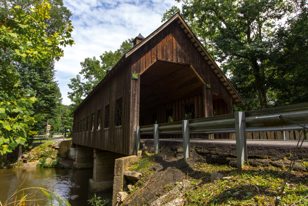 Emerts Cove Covered Bridge In Sevier County